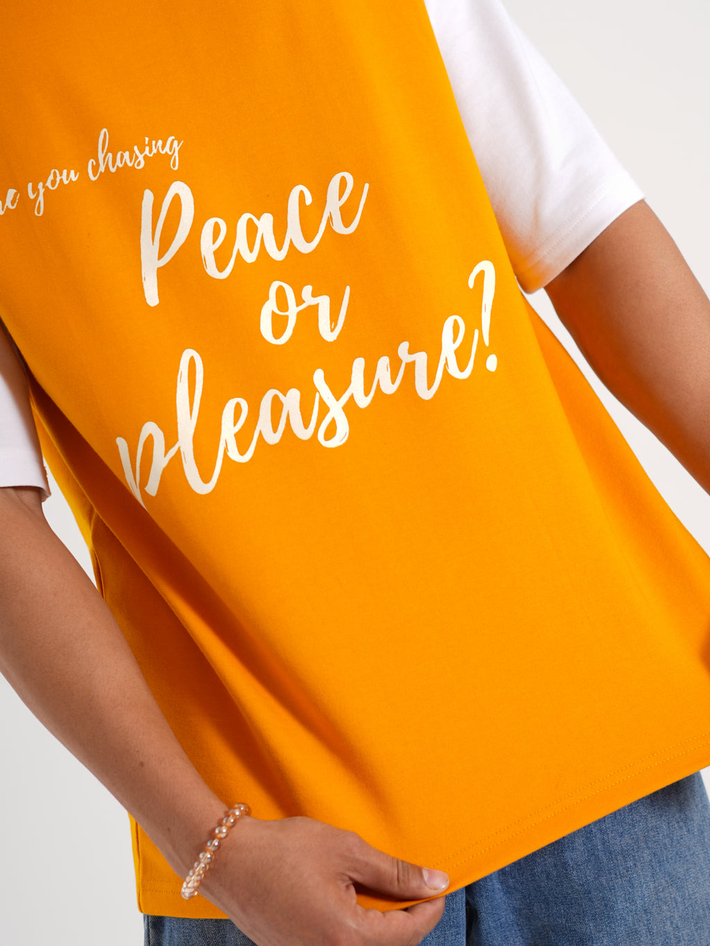 Peace or pleasure- raglan