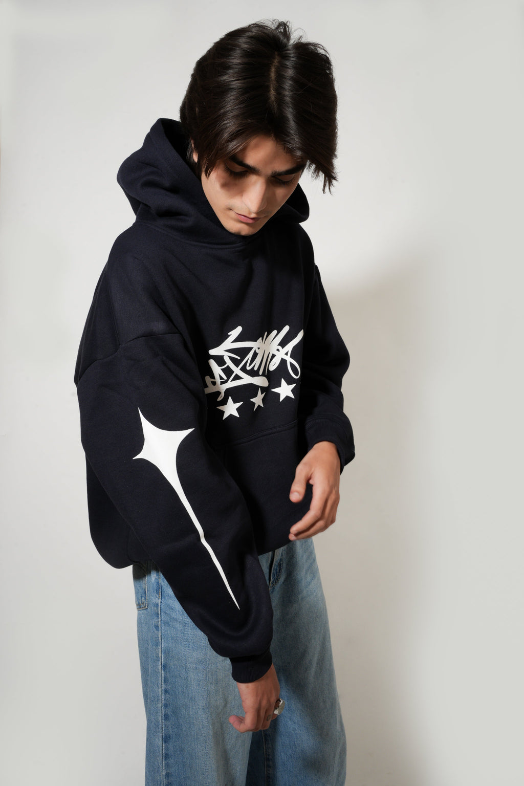 Blue Hoodie