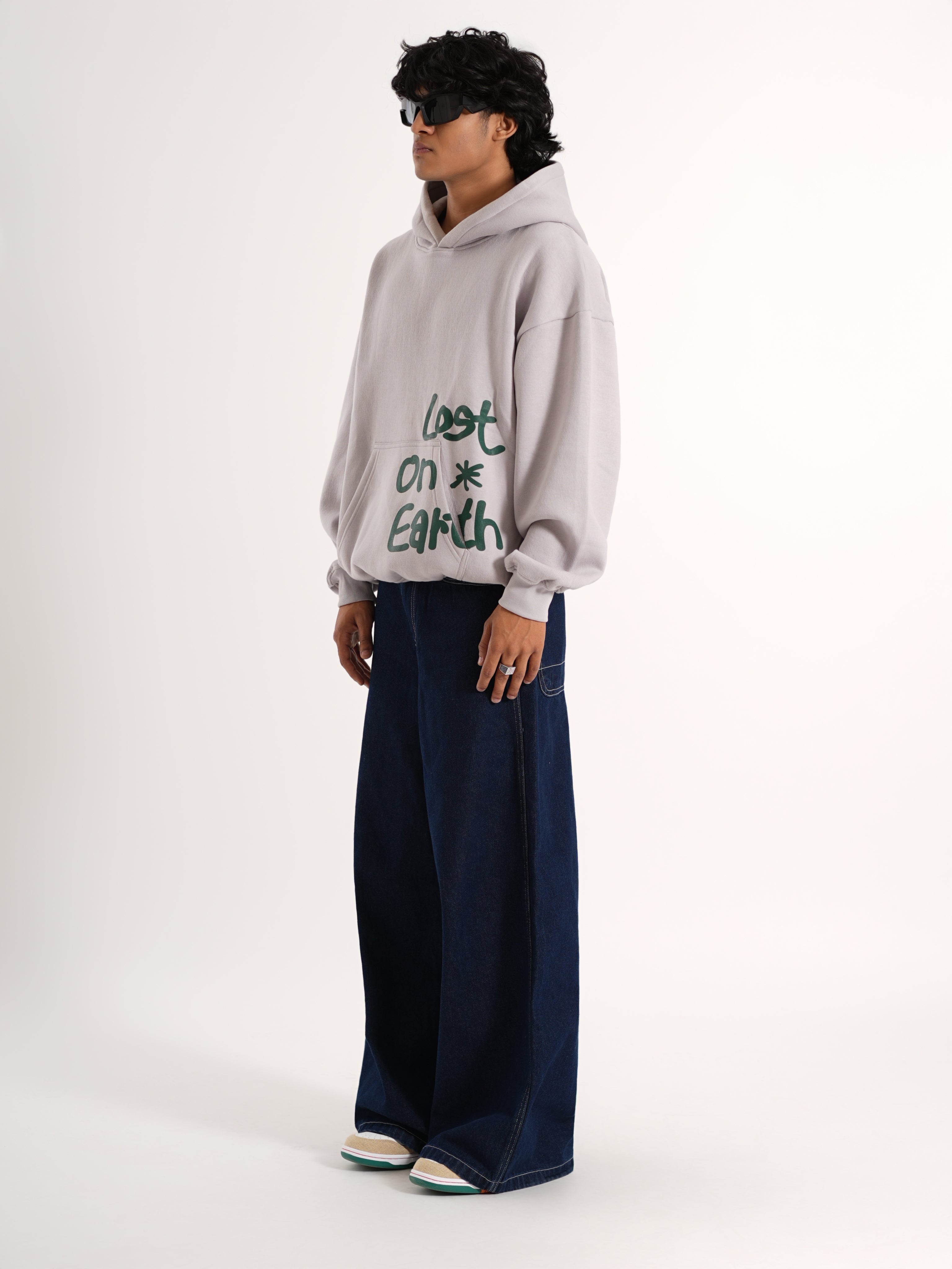 Lost on Earth Oversized Hoodie