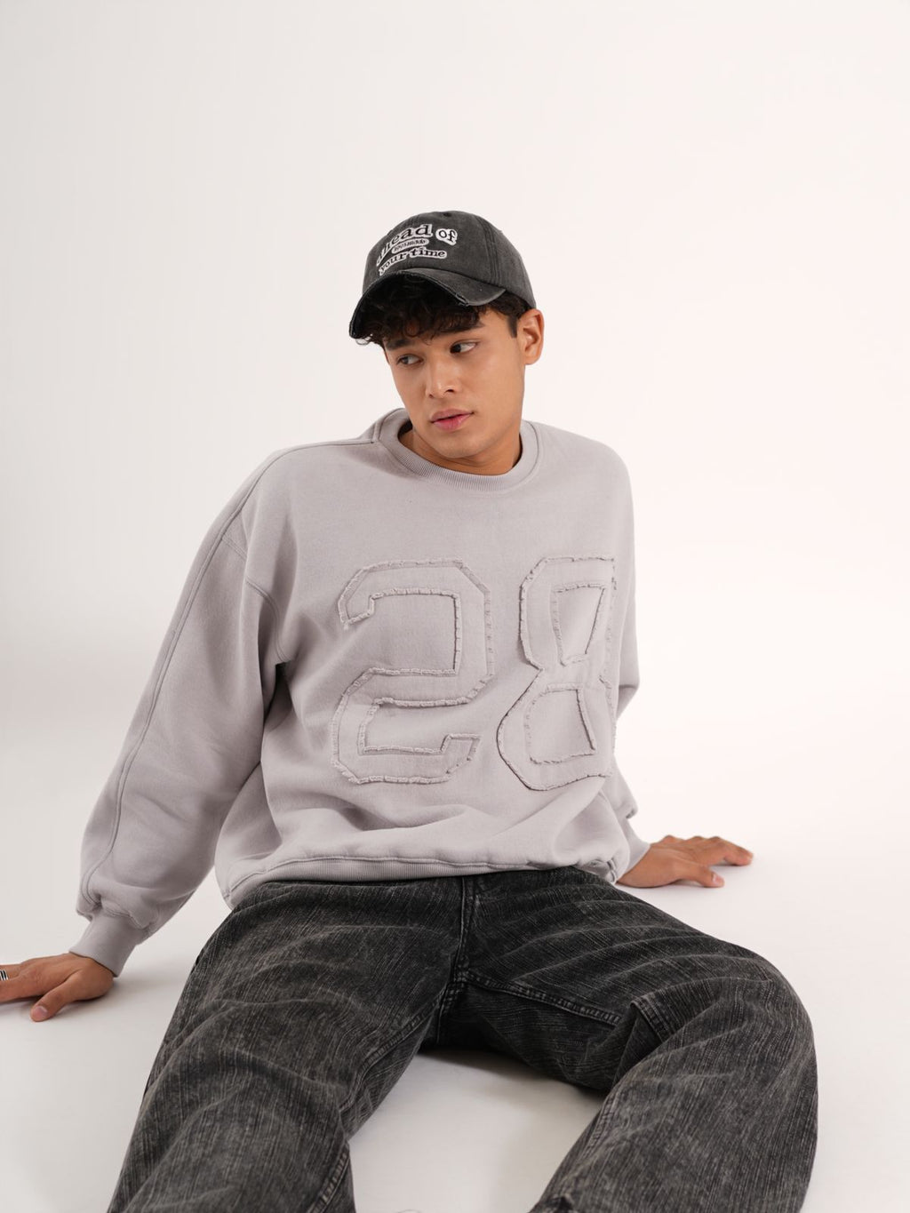 Grey sweatshirt